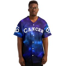 Load image into Gallery viewer, Cancer - Galaxy Baseball Jersey