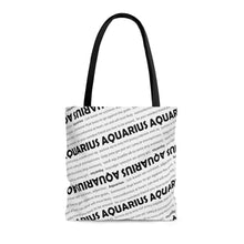 Load image into Gallery viewer, Aquarius - Definition Tote Bag
