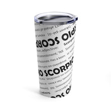 Load image into Gallery viewer, Scorpio - Definition Tumbler