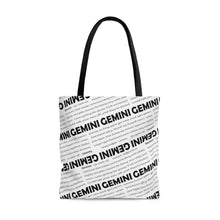 Load image into Gallery viewer, Gemini - Definition Tote Bag