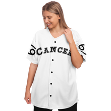 Load image into Gallery viewer, Cancer- White Baseball Jersey