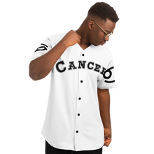 Load image into Gallery viewer, Cancer- White Baseball Jersey