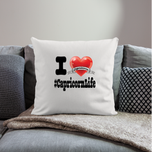 Load image into Gallery viewer, Capricorn - Throw Pillow Cover - natural white