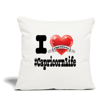 Load image into Gallery viewer, Capricorn - Throw Pillow Cover - natural white