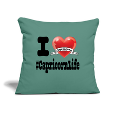 Load image into Gallery viewer, Capricorn - Throw Pillow Cover - cypress green