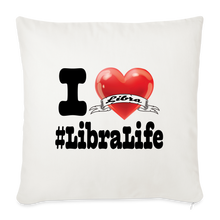 Load image into Gallery viewer, Libra - Throw Pillow Cover - natural white