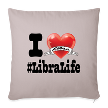 Load image into Gallery viewer, Libra - Throw Pillow Cover - light taupe