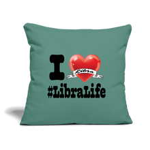 Load image into Gallery viewer, Libra - Throw Pillow Cover - cypress green