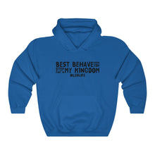 Load image into Gallery viewer, Leo - Behave Hooded Sweatshirt
