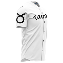Load image into Gallery viewer, Taurus - White Baseball Jersey