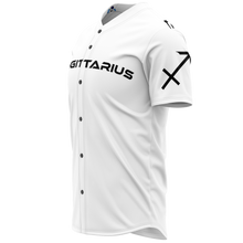 Load image into Gallery viewer, Sagittarius - White Baseball Jersey