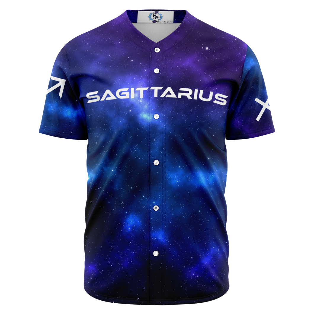Sagittarius - Galaxy Baseball Jersey
