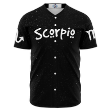 Load image into Gallery viewer, Scorpio - Starry Night Baseball Jersey