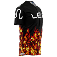Load image into Gallery viewer, Leo - Inner Flame Baseball Jersey
