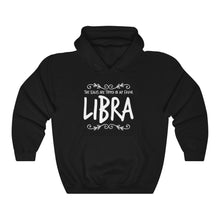 Load image into Gallery viewer, Libra - Tipped Hooded Sweatshirt