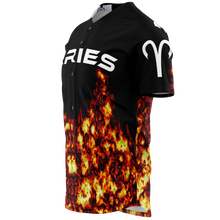 Load image into Gallery viewer, Aries - Inner Flame Baseball Jersey
