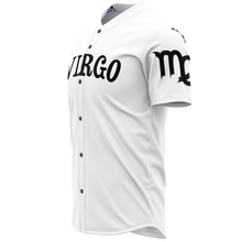 Load image into Gallery viewer, Virgo - White Baseball Jersey