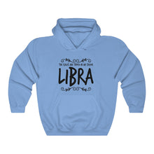 Load image into Gallery viewer, Libra - Tipped Hooded Sweatshirt