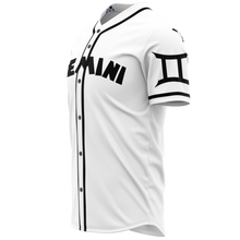 Load image into Gallery viewer, Gemini - White Baseball Jersey