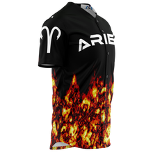 Load image into Gallery viewer, Aries - Inner Flame Baseball Jersey