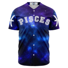 Load image into Gallery viewer, Pisces - Galaxy Baseball Jersey
