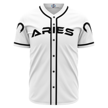 Load image into Gallery viewer, Aries - White Baseball Jersey