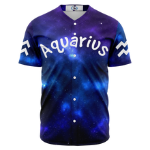 Load image into Gallery viewer, Aquarius - Galaxy Baseball Jersey