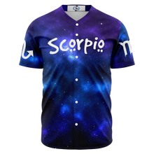 Load image into Gallery viewer, Scorpio - Galaxy Baseball Jersey