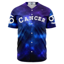 Load image into Gallery viewer, Cancer - Galaxy Baseball Jersey

