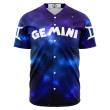 Load image into Gallery viewer, Gemini - Galaxy Baseball Jersey