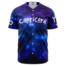Load image into Gallery viewer, Capricorn - Galaxy Baseball Jersey
