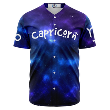 Load image into Gallery viewer, Capricorn - Galaxy Baseball Jersey