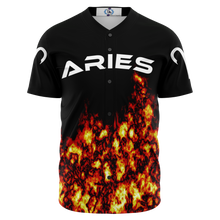 Load image into Gallery viewer, Aries - Inner Flame Baseball Jersey