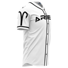 Load image into Gallery viewer, Aries - White Baseball Jersey