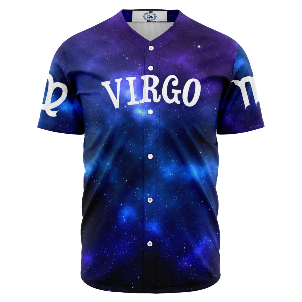Virgo - Galaxy Baseball Jersey