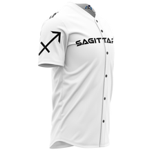 Load image into Gallery viewer, Sagittarius - White Baseball Jersey
