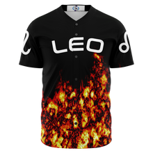 Load image into Gallery viewer, Leo - Inner Flame Baseball Jersey