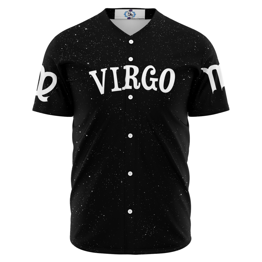 Virgo - Starry Night Baseball Jersey