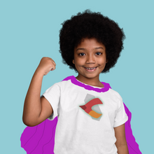 Load image into Gallery viewer, Cancer - Superhero Girl&#39;s Tee

