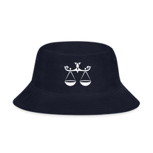 Load image into Gallery viewer, Libra - Bucket Hat - navy