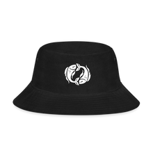 Load image into Gallery viewer, Pisces - Bucket Hat - black