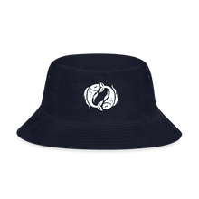 Load image into Gallery viewer, Pisces - Bucket Hat - navy
