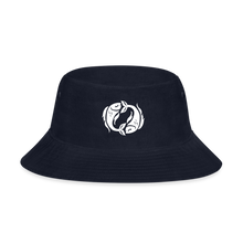 Load image into Gallery viewer, Pisces - Bucket Hat - navy