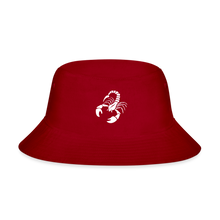 Load image into Gallery viewer, Scorpio - Bucket Hat - red