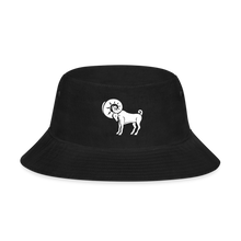 Load image into Gallery viewer, Aries - Bucket Hat - black