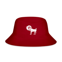 Load image into Gallery viewer, Aries - Bucket Hat - red