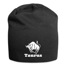 Load image into Gallery viewer, Taurus - Jersey Beanie - black