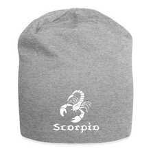 Load image into Gallery viewer, Scorpio - Jersey Beanie - heather gray