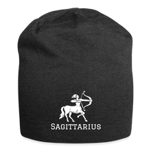 Load image into Gallery viewer, Sagittarius - Jersey Beanie - charcoal grey
