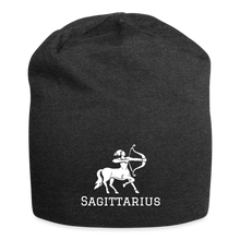 Load image into Gallery viewer, Sagittarius - Jersey Beanie - charcoal grey
